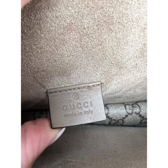 Gucci Supreme Canvas Dionysus Chain Strap Women’s Shoulder Bag - Picture 15 of 16